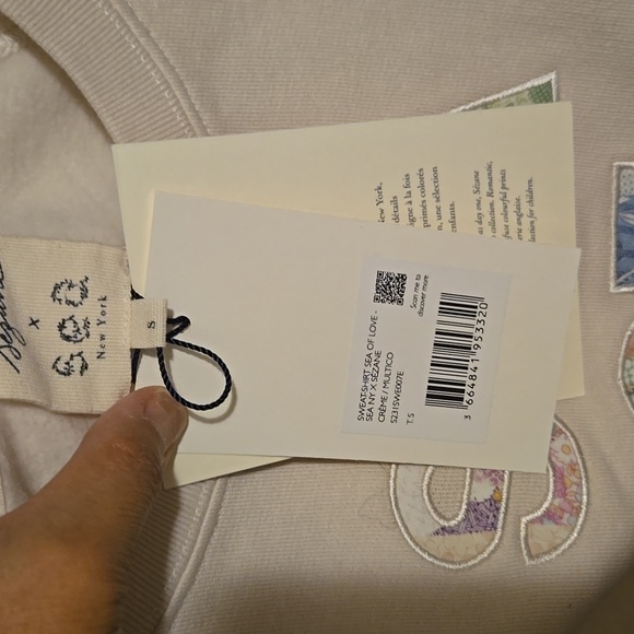 Sezane X Sea NY Cream 'Sea of Love' Sweatshirt - Picture 5 of 8